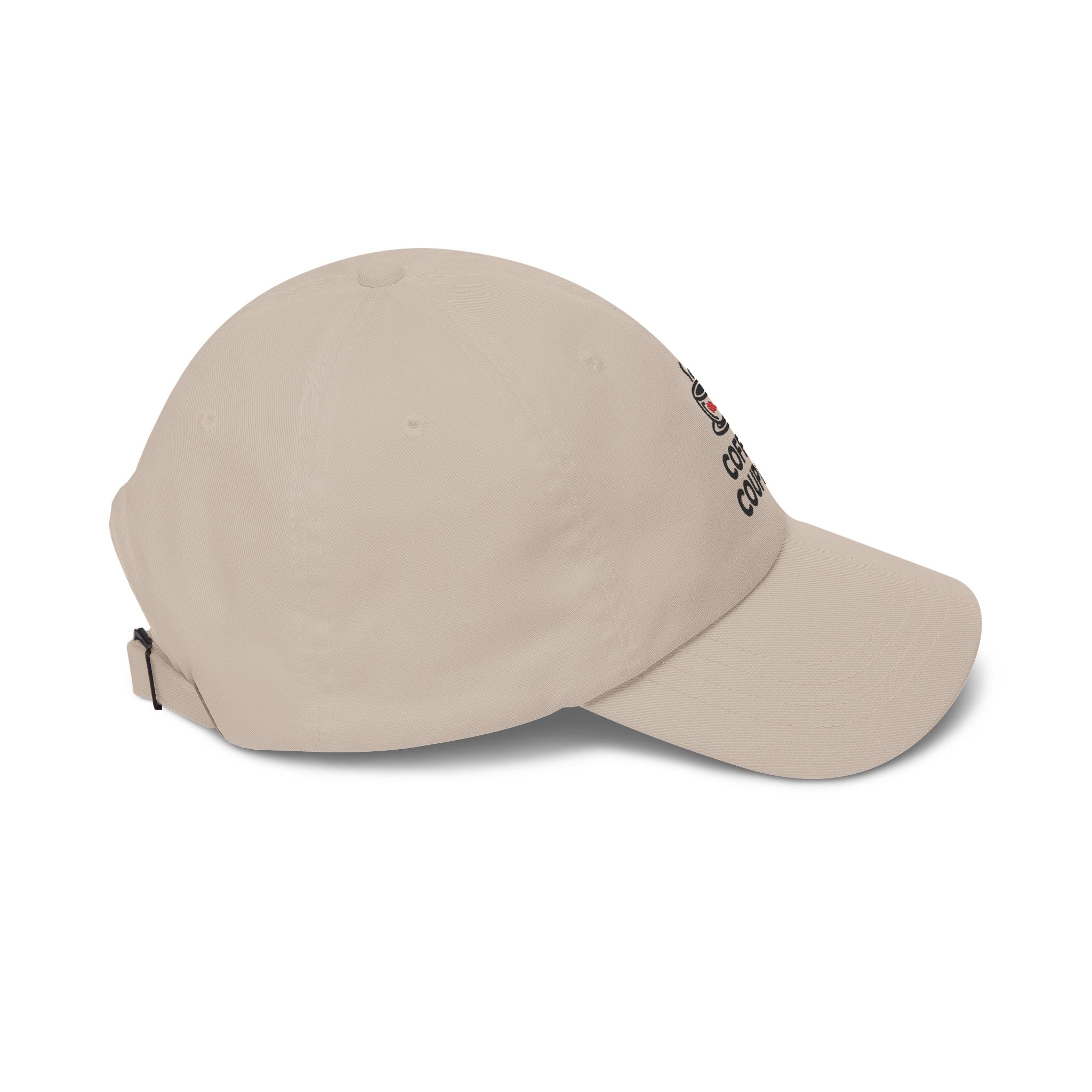 Coffee Couples Dad Cap – Embroidered Coffee Cup Hat for Couples, Cute Matching Gift