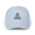 Coffee Couples Dad Cap – Embroidered Coffee Cup Hat for Couples, Cute Matching Gift