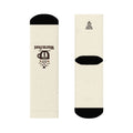Warm Feet Crew Socks — Coffee Couples Bean Mug Design