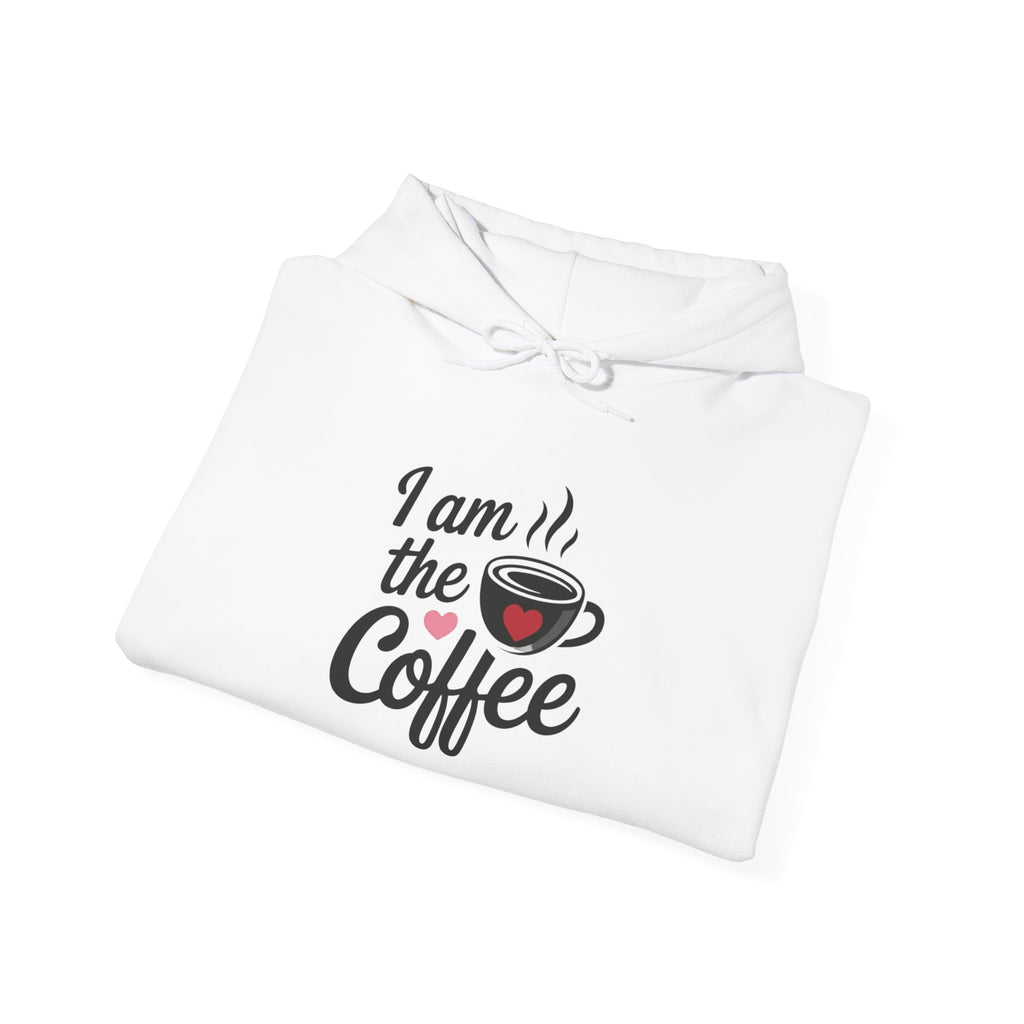 Coffee Hoodie — "I Am the Coffee" Cozy Pullover for Coffee Lover couples 2/2